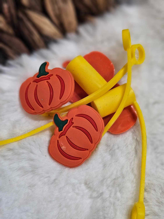 Pumpkin Straw Toppers - RTS